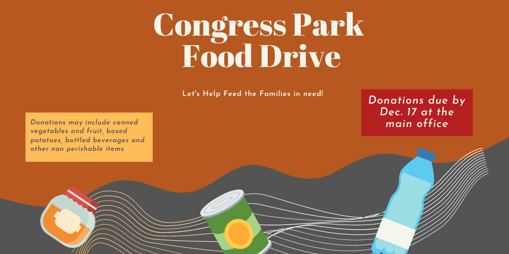 congress park food drive