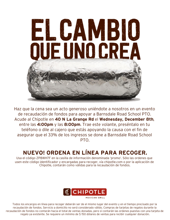 chipotle sp barnsdale